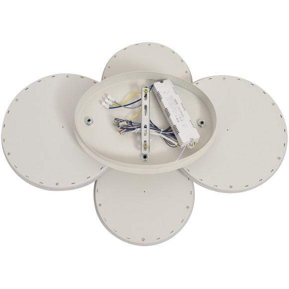 Умная люстра потолочная с ПДУ и голосовым управлением LED 95W 3000-6500К 220V ALIS SMART 8380/95CL