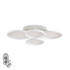 Умная люстра потолочная с ПДУ и голосовым управлением LED 95W 3000-6500К 220V ALIS SMART 8380/95CL Умная люстра потолочная с ПДУ и голосовым управлением LED 95W 3000-6500К 220V ALIS SMART 8380/95CL