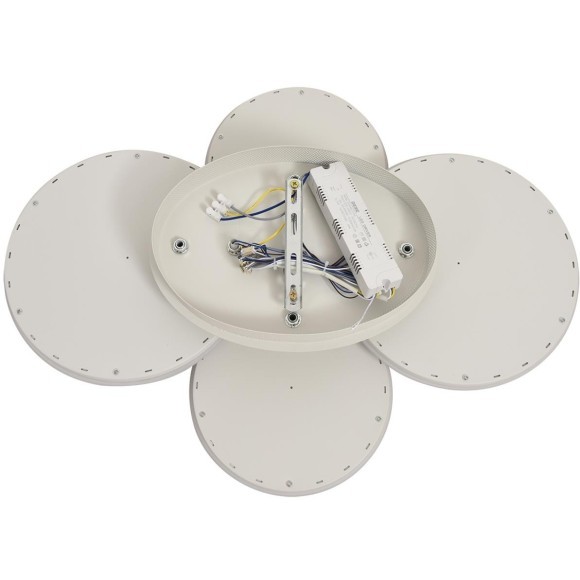 Умная люстра потолочная с ПДУ и голосовым управлением LED 95W 3000-6500К 220V ALIS SMART 8380/95CL