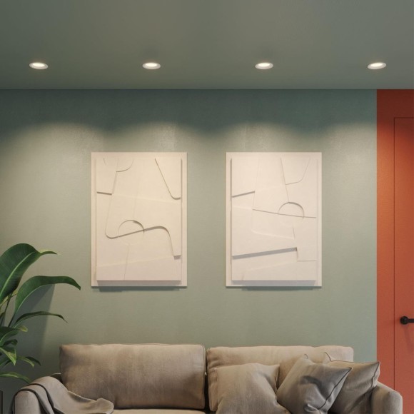 359842 Белый круглый светодиодный светильник с перекл. цв. температуры 10W 1100Лм 2700;3200;4000К 120° UGR16 CRI93 IP44 Novotech FLUO 359842 Белый круглый светодиодный светильник с перекл. цв. температуры 10W 1100Лм 2700;3200;4000К 120° UGR16 CRI93 IP44 Novotech FLUO