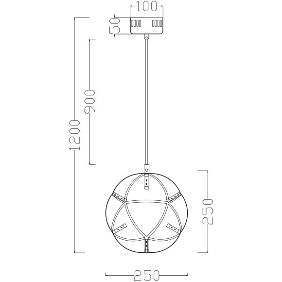 Светодиодный подвесной светильник Freya FR5099PL-L6CH Светодиодный подвесной светильник Freya FR5099PL-L6CH