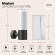 Уличный настенный светильник Maytoni O418WL-01B Willis IP54 под лампу 1xE27 60W