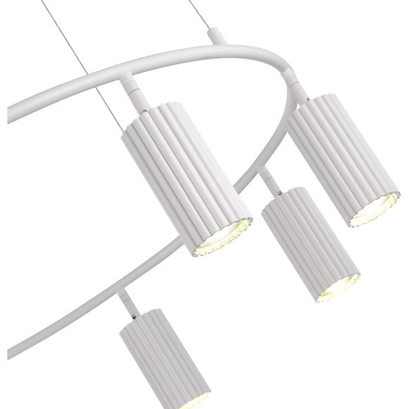 SL1213.503.08 Светильник подвесной ST-Luce Белый/Белый GU10 8*5W 4000K KENDO