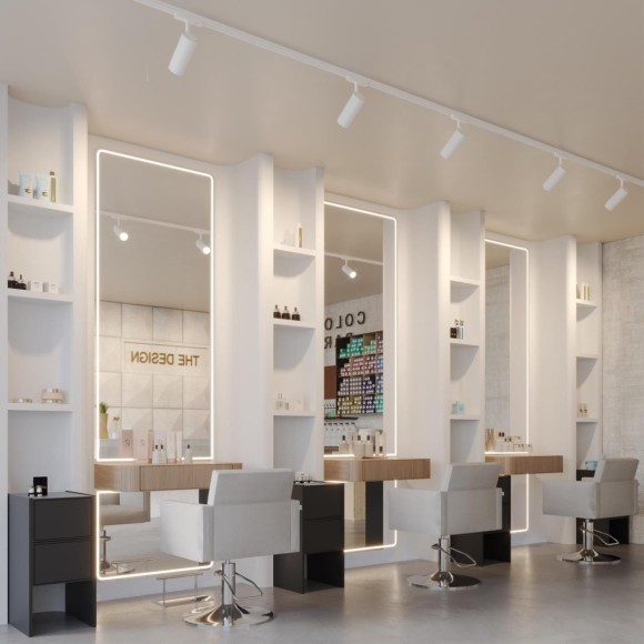 359585 Светильник трехфазный Novotech PORT трековый с переключ. цв. темпер. и мощности IP20 LED Ra95 Lm3388 30-35-40W 220-240V 3000К\4000К\5700К NAIL