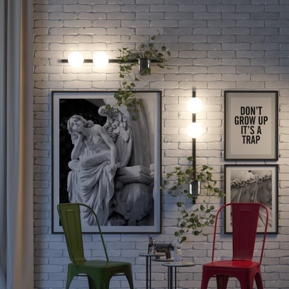 Бра Odeon Light 4682/1WB FLOWER под лампу 1xE14 1*40W Бра Odeon Light 4682/1WB FLOWER под лампу 1xE14 1*40W