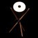 10245T Black Настольная лампа LOFT IT Bobbin