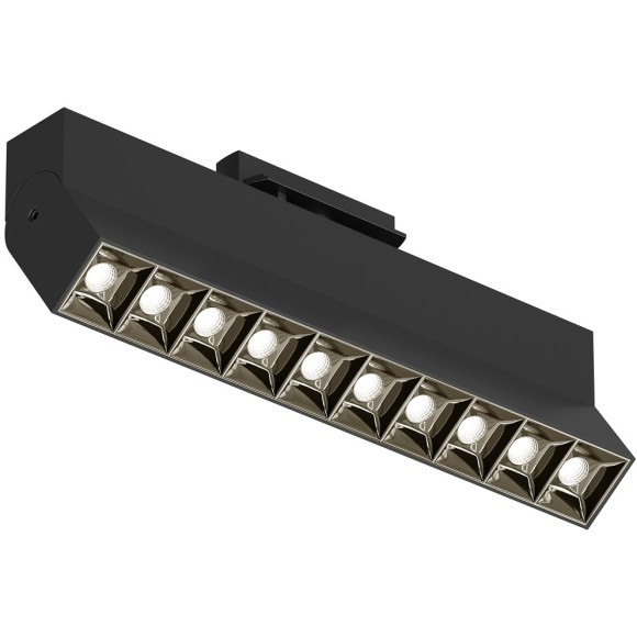 Однофазный двужильный светодиодный трековый светильник Denkirs DK6636-BK Edder 3000К 1560Лм CRI90+ 24° 20Вт