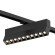 Однофазный двужильный светодиодный трековый светильник Denkirs DK6636-BK Edder 3000К 1560Лм CRI90+ 24° 20Вт