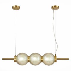 SL1155.313.03 Светильник подвесной ST-Luce Латунь/Коньячный E14 3*40W MARENA SL1155.313.03 Светильник подвесной ST-Luce Латунь/Коньячный E14 3*40W MARENA