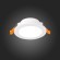 ST212.508.05 Св-к встр. Белый LED 1*5W 3000K/4000K/6000K 375Lm Ra80 110° IP20 D92xH30 220-240V Встраиваемые светильники