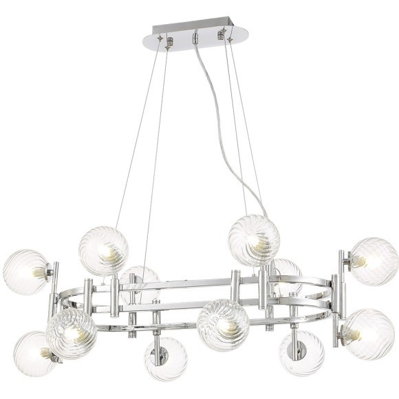 Люстра Crystal Lux LUXURY SP12L CHROME