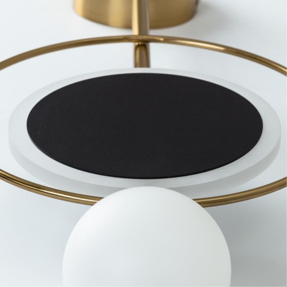 Бра Arte Lamp A2604AP-7BK POLARIS светодиодная LED 7W