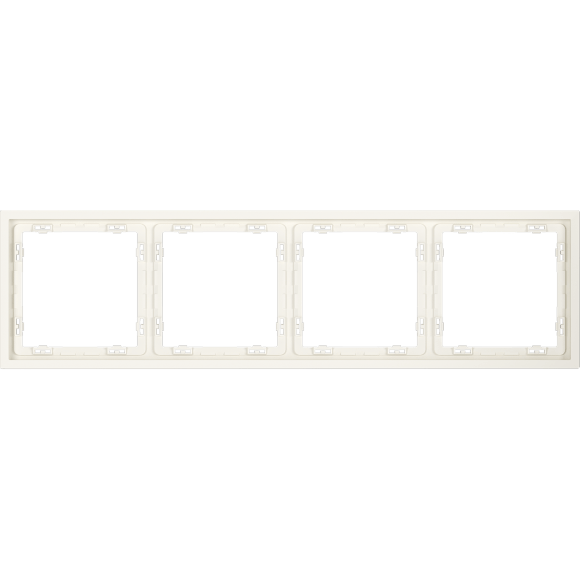 Рамка пластиковая VOLTUM S70 на 4 пост, (хлопок)