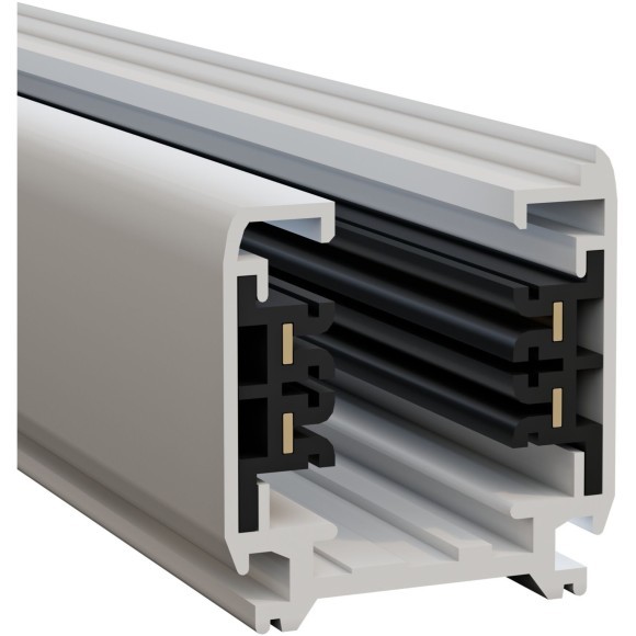 3м белый трехфазный шинопровод Maytoni Trinity TRX005-313W