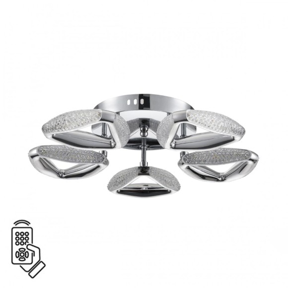 Люстра потолочная с ПДУ LED 65W 3000-6000K Lumion RUANA 8239/5CL