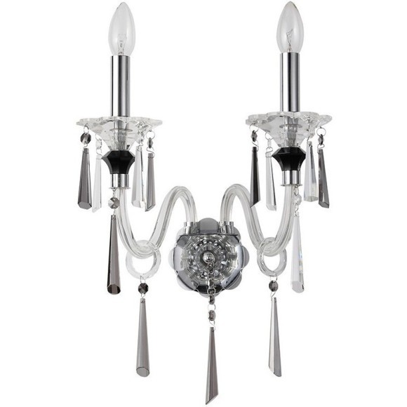 Светильник настенный хрустальный Stilfort 1052/09/02W серия Lussi Светильник настенный хрустальный Stilfort 1052/09/02W серия Lussi