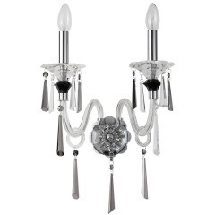 Светильник настенный хрустальный Stilfort 1052/09/02W серия Lussi