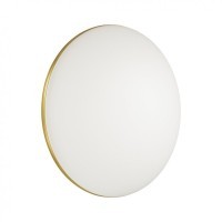 Настенно-потолочный светильник светодиодный для ванной с пультом и управлением смартфоном регулировкой цветовой температуры и яркости ночным режимом Lassa 3043/EL IP43