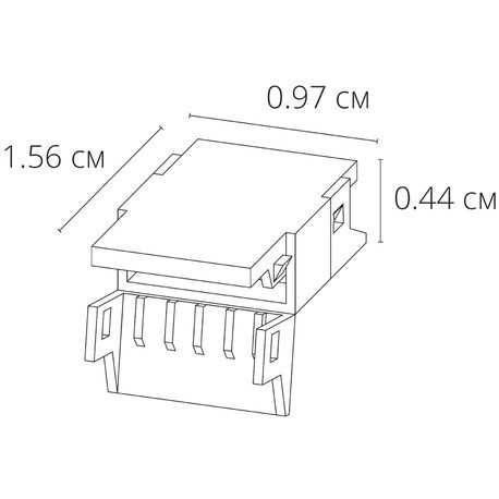 Коннектор (5 шт) токопроводящий для 8мм светодиодной ленты Arte Lamp STRIP-ACCESSORIES A32-08-1CCT Коннектор (5 шт) токопроводящий для 8мм светодиодной ленты Arte Lamp STRIP-ACCESSORIES A32-08-1CCT