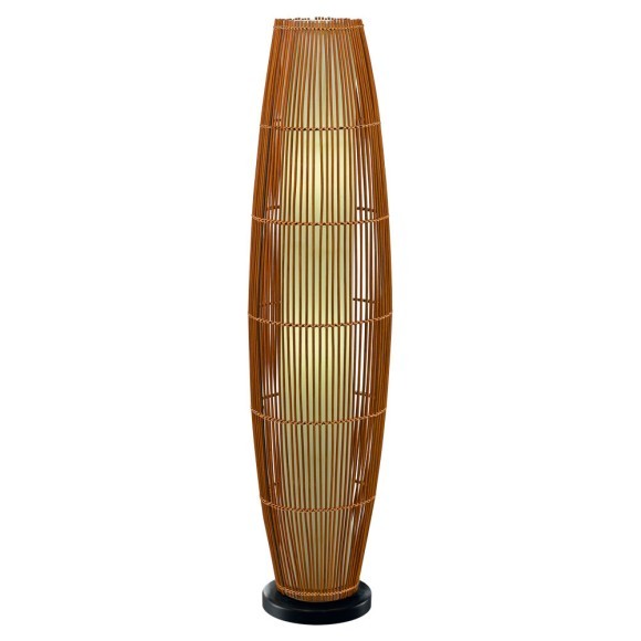 91051 EGLO MANDAL Торшер напольный с 2 лампами E27, 120Вт, ткань, металл, механический выключатель