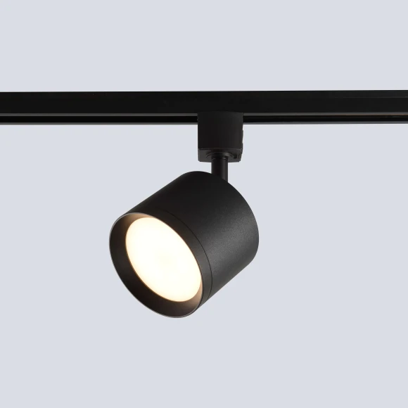 Crystal Lux CLT 0.31 020 BK 1409/069 Черный однофазный двужильный светильник под сменную лампу GX53 макс 50Вт, матовый металл, поворотный, 105x80мм, IP20, 220V