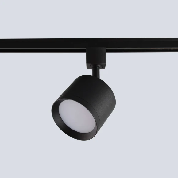 Crystal Lux CLT 0.31 020 BK 1409/069 Черный однофазный двужильный светильник под сменную лампу GX53 макс 50Вт, матовый металл, поворотный, 105x80мм, IP20, 220V