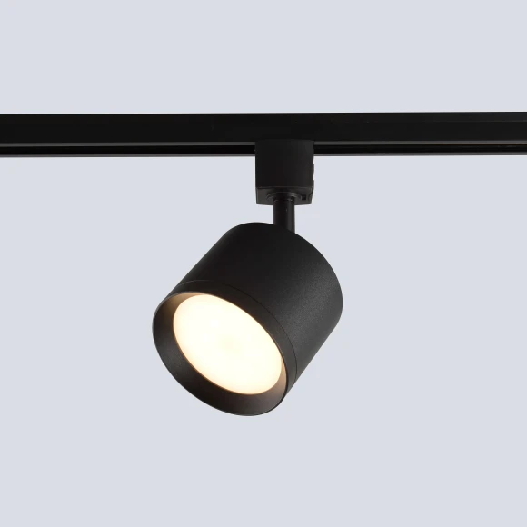 Crystal Lux CLT 0.31 020 BK 1409/069 Черный однофазный двужильный светильник под сменную лампу GX53 макс 50Вт, матовый металл, поворотный, 105x80мм, IP20, 220V