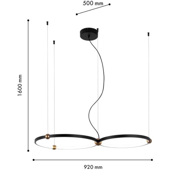 Подвесной светильник Tornado 4569-2P Подвесной светильник Tornado 4569-2P