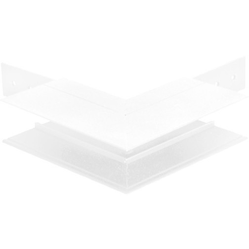 Соединитель угловой внешний для накл. шинопровода Space 48V Crystallux CLT 0.213 03 WH