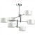 Люстра потолочная Lumion 3742/6C ASHLEY под лампы 6xE14 6*60W
