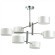Люстра потолочная Lumion 3742/6C ASHLEY под лампы 6xE14 6*60W