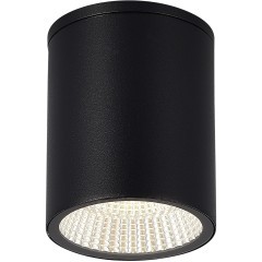 SL9514.412.01 Светильник уличный потолочный ST-Luce черный/белый LED 1*12W 3000K/4000K/6500K TUBO