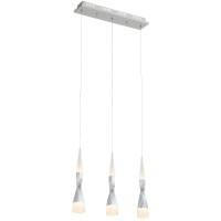 SL405.103.03 Светильник подвесной ST-Luce Хром/Хром, Белый LED 3*7W 3000K BOCHIE