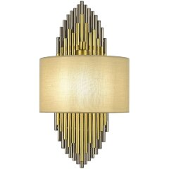 SL1638.301.01 Светильник настенный ST-Luce латунь / серый E14 1*42W GLORIA SL1638.301.01 Светильник настенный ST-Luce латунь / серый E14 1*42W GLORIA