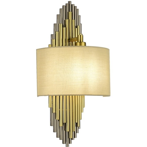 SL1638.301.01 Светильник настенный ST-Luce латунь / серый E14 1*42W GLORIA SL1638.301.01 Светильник настенный ST-Luce латунь / серый E14 1*42W GLORIA