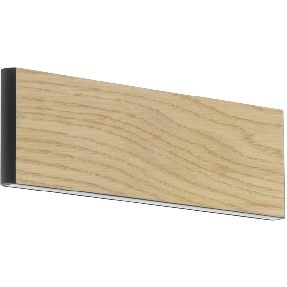 390127 EGLO CLIMENE (Климене) светодиодное бра из дерева, 2x4,2 Вт, 1000 лм, 3000 K, чёрно-коричневое