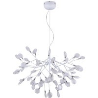 Светильник подвесной Crystal Lux EVITA SP63 WHITE/TRANSPARENT