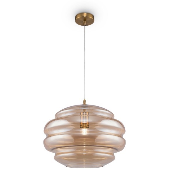 Подвесной светильник с 1 плафоном Maytoni P078PL-01AM Ruche под лампу 1xE27 60W