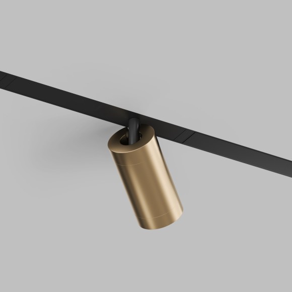 DK8010-BG Трековый магнитный светодиодный SMART (TUYA, Алиса, Wi-Fi, пам. настроек) светильник Denkirs SMART 220V CRI90+ 3000-6000К 780Лм 24° 9Вт