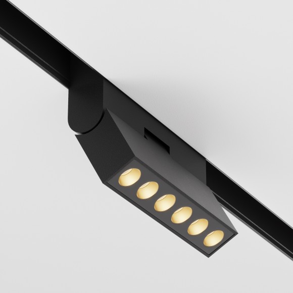 TR033-2-6W3K-B Трековый магнитный светодиодный светильник Maytoni Exility CRI90+ 3000К 420Лм 36° 6Вт TR033-2-6W3K-B Трековый магнитный светодиодный светильник Maytoni Exility CRI90+ 3000К 420Лм 36° 6Вт