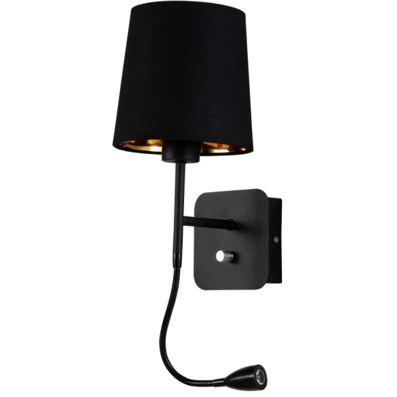 Бра Crystal Lux PABLO AP2 BLACK/BLACK-GOLD