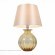 SL968.904.01 Прикроватная лампа ST-Luce Хром, Янтарный/Бежевый E27 1*60W AMPOLLA