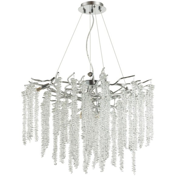 Люстра хрустальная Odeon Light 5004/8 Banche под лампы 8xG9 40W Люстра хрустальная Odeon Light 5004/8 Banche под лампы 8xG9 40W