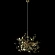 Светильник подвесной Crystal Lux GARDEN SP3 D400 GOLD