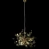 Светильник подвесной Crystal Lux GARDEN SP3 D400 GOLD