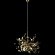 Светильник подвесной Crystal Lux GARDEN SP3 D400 GOLD