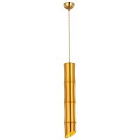 Подвесной светильник цилиндр Lussole LSP-8566 BAMBOO IP21 под лампу 1xGU10 50W