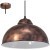 49248 Подвес TRURO 2, 1х60W (E27), ?370, H1100, сталь, медный состаренный