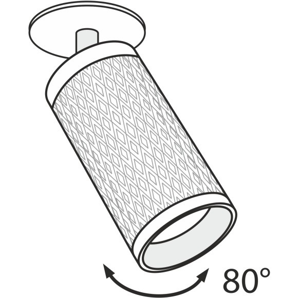 Потолочный светильник Technical C037CL-01W