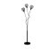 43377 Торшер WRINGTON 1, 3X40W(E14), L340, B305, H1495, осн.?230, сталь, черный